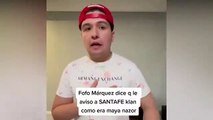 Fofo Márquez reacciona a ruptura de Maya Nazor y Santa Fe Klan