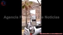 Persecución policiaca en la escénica concluye a la entrada de Ensenada