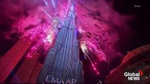 Año Nuevo 2023: Dubai ofrece un emocionante espectáculo de fuegos artificiales en el Burj Khalifa