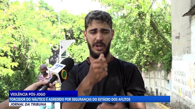 Torcedor do Náutico é agredido por seguranças do Estádio dos Aflitos