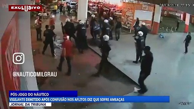 Vigilante demitido após confusão nos Aflitos diz que sofre ameaças