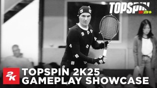 Gameplay Showcase de TopSpin 2K25