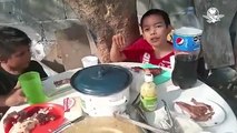 “La Mole” regala carne y asador a niños virales en TikTok