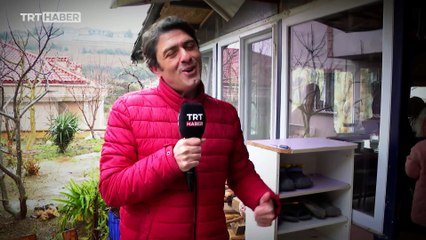 Apartmanın önünde iftar geleneği...