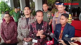 Jokowi Tanggapi Namanya yang Disebut dalam Sidang Sengketa Pilpres di MK