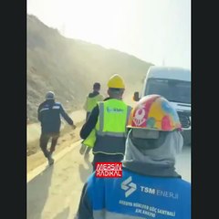 Akkuyu'da gergin anlar: İşçiler maaşları ödenmediği için iş bıraktılar