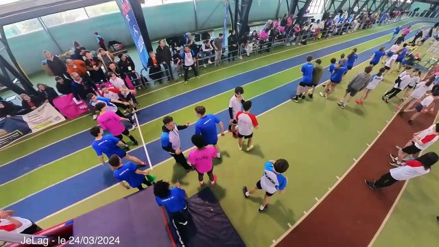 Relais intrercomité en salle le 24-03-2024 à Mondeville