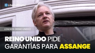 La Justicia británica reclama a EEUU garantías sobre Assange