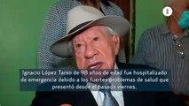 Este es el estado de salud del primer actor Ignacio López Tarso