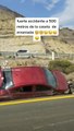 VIDEO: Terrible accidente en la carretera Tijuana-Ensenada