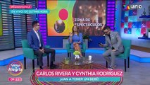 Carlos Rivera y Cynthia Rodríguez anuncian que están esperando a su primer hijo y que se llamará León