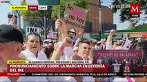 Alito' Moreno se pronuncia sobre marcha en defensa del INE