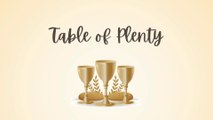 Table of Plenty | Lyric Video | Maundy Thursday
