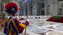 El Papa Francisco celebra la Misa Crismal en la Basílica de San Pedro de Roma