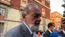 Carlos Slim descarta participar en marcha de López Obrador