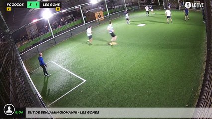 But de BENJAMIN GIOVANNI - LES GONES