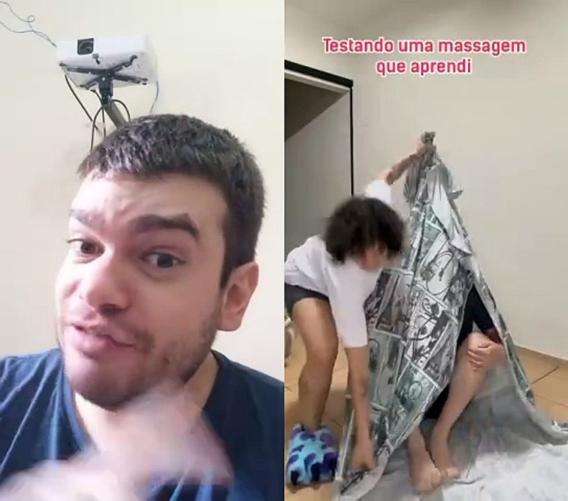 A massagem  kkk