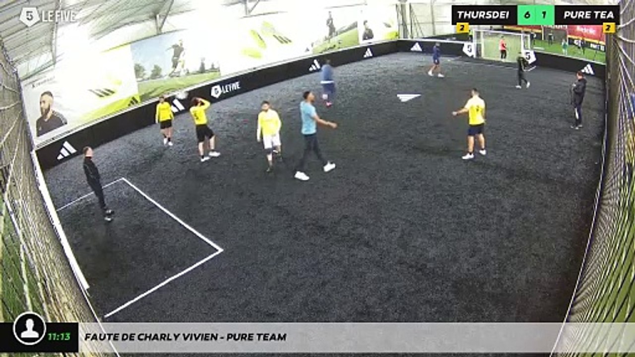 Faute de CHARLY VIVIEN - Pure Team