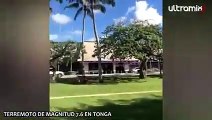 Sismo 7.5 grados sacude a Tonga