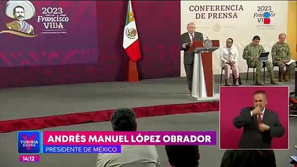 Download Video: Migrantes iniciaron incendio en Ciudad Juárez: López Obrador