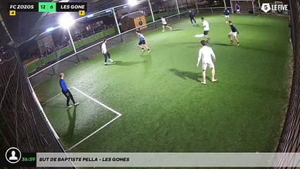 But de Baptiste Pella - LES GONES