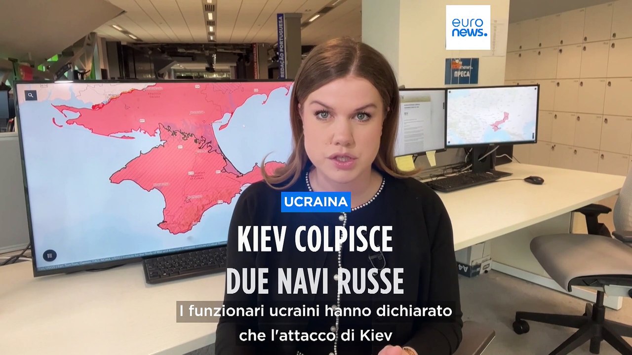 Guerra in Ucraina, Kiev colpisce altre due navi della flotta russa nel Mar Nero a Sebastopoli
