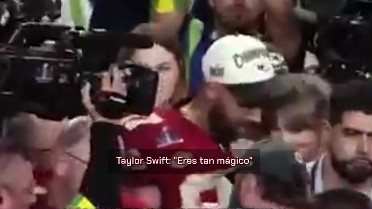 TMZ desvela las palabras de amor de Taylor Swift a Travis Kelce tras ganar la Super Bowl