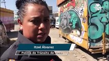 #VIDEO: Uniformada narra cómo encontraron cubierta con una bolsa de plástico a María Ángela en Neza