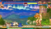 Super Street Fighter II X_ Grand Master Challenge - MegamanX-8 vs SuperrV