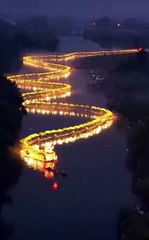 Happy coming Chinese New Year 2023!  A beautiful celebration on Yulong River in China!!!