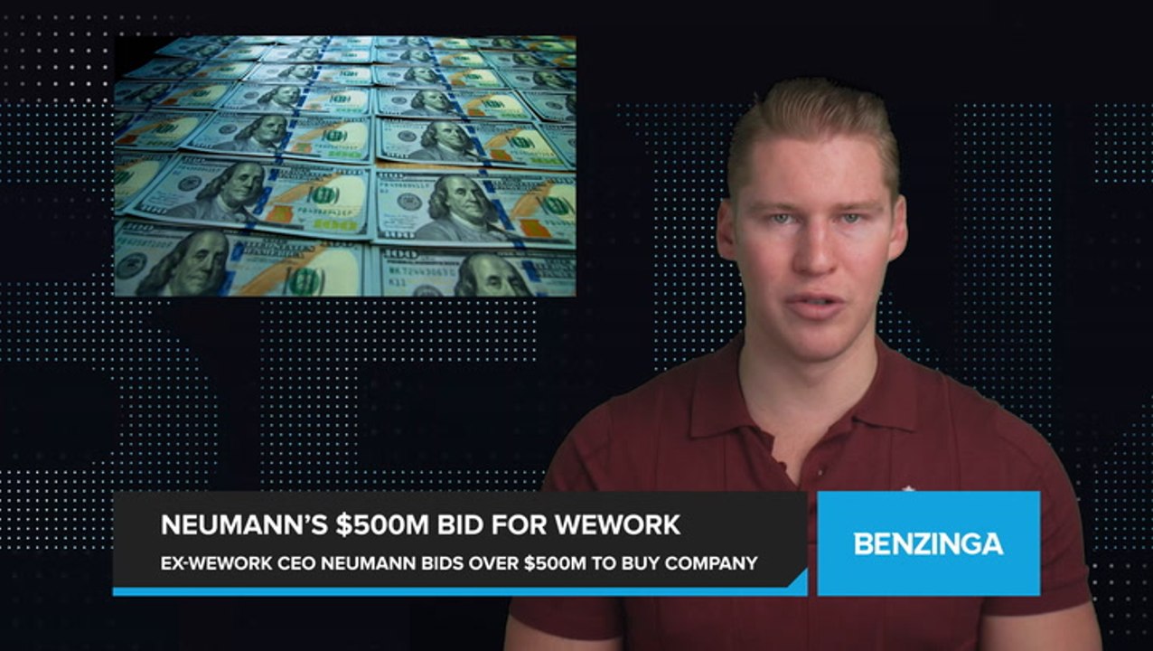 Former WeWork CEO Adam Neumann Offers Over $500 Million to Buy Company