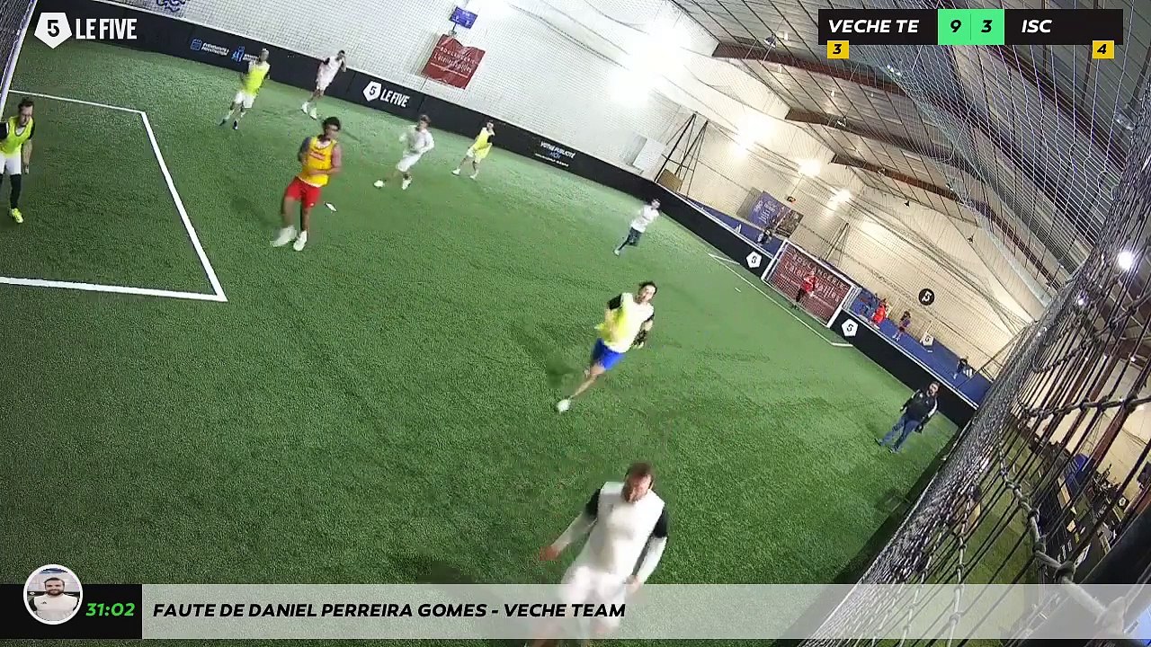 Faute de DANIEL PERREIRA GOMES - VECHE TEAM