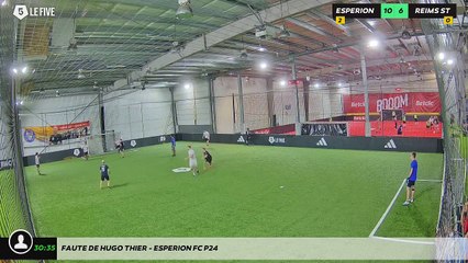 Faute de Hugo THIER - Esperion FC p24