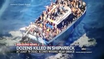 Decenas de muertos al zozobrar un barco de inmigrantes frente a las costas griegas