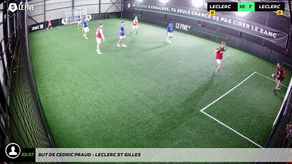 But de Cedric PRAUD - LECLERC ST GILLES