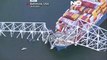 Ponte de Baltimore colapsa após embate de navio de carga