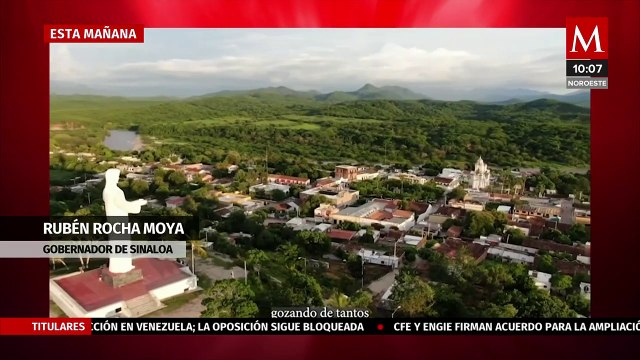Sinaloa es un estado tranquilo , asegura el gobernador Rubén Rocha Moya