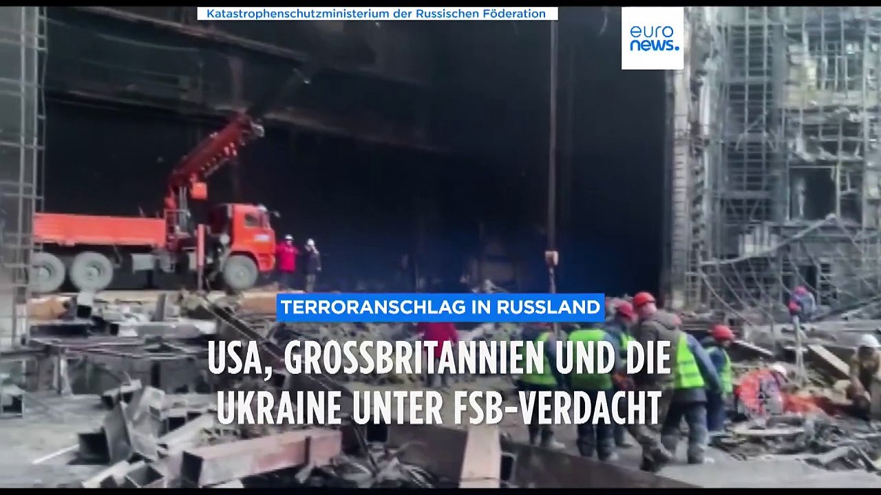 Nach Anschlag in Russland: FSB verdächtigt die USA, Großbritannien und die Ukraine
