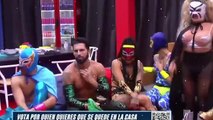 FAMOSOS QUEDARON ENCANTADOS CON LA FIESTA DE LUCHADORES! LA CASA DE LOS FAMOSOS MEXICO EN VIVO