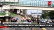 #OMG: Restos humanos colgados en puente peatonal de Toluca, señalan conflicto entre bandas delictivas