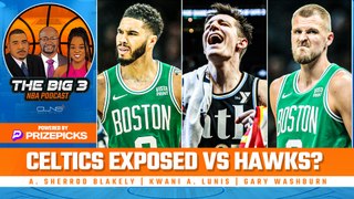 Hawks Snap Celtics' Win Streak | Big 3 NBA Podcast