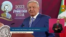 “De vender gelatinas a ser millonaria”, AMLO sobre Xóchitl Gálvez