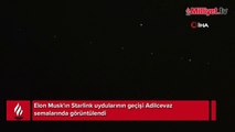Starlink uyduları Bitlis semalarında! Böyle görüntülendi