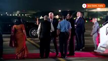 El Presidente estadounidense Biden aterriza en la India para asistir a la cumbre del G20