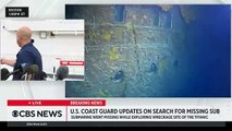 Guardacostas: Al submarino desaparecido le quedan unas 41 horas de oxígeno
