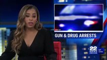 Incautadas 7 armas de fuego, incluido un rifle con bayoneta, en una investigación sobre drogas en Springfield