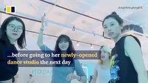 Mujer con suero en el metro despierta simpatías en China