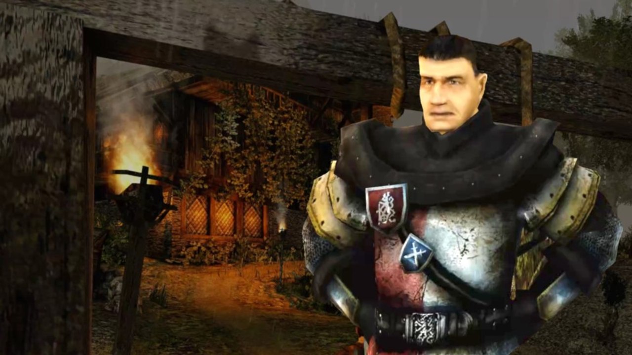 Gothic online: wir unternehmen einen kleinen spaziergang im regen vom kloster zur hafenstadt
