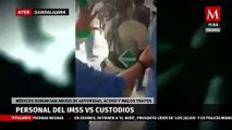Médicos vs Policías: personal del IMSS en Guadalajara denuncia abuso de autoridad