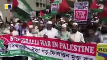 Los países asiáticos de mayoría musulmana apoyan a los palestinos
